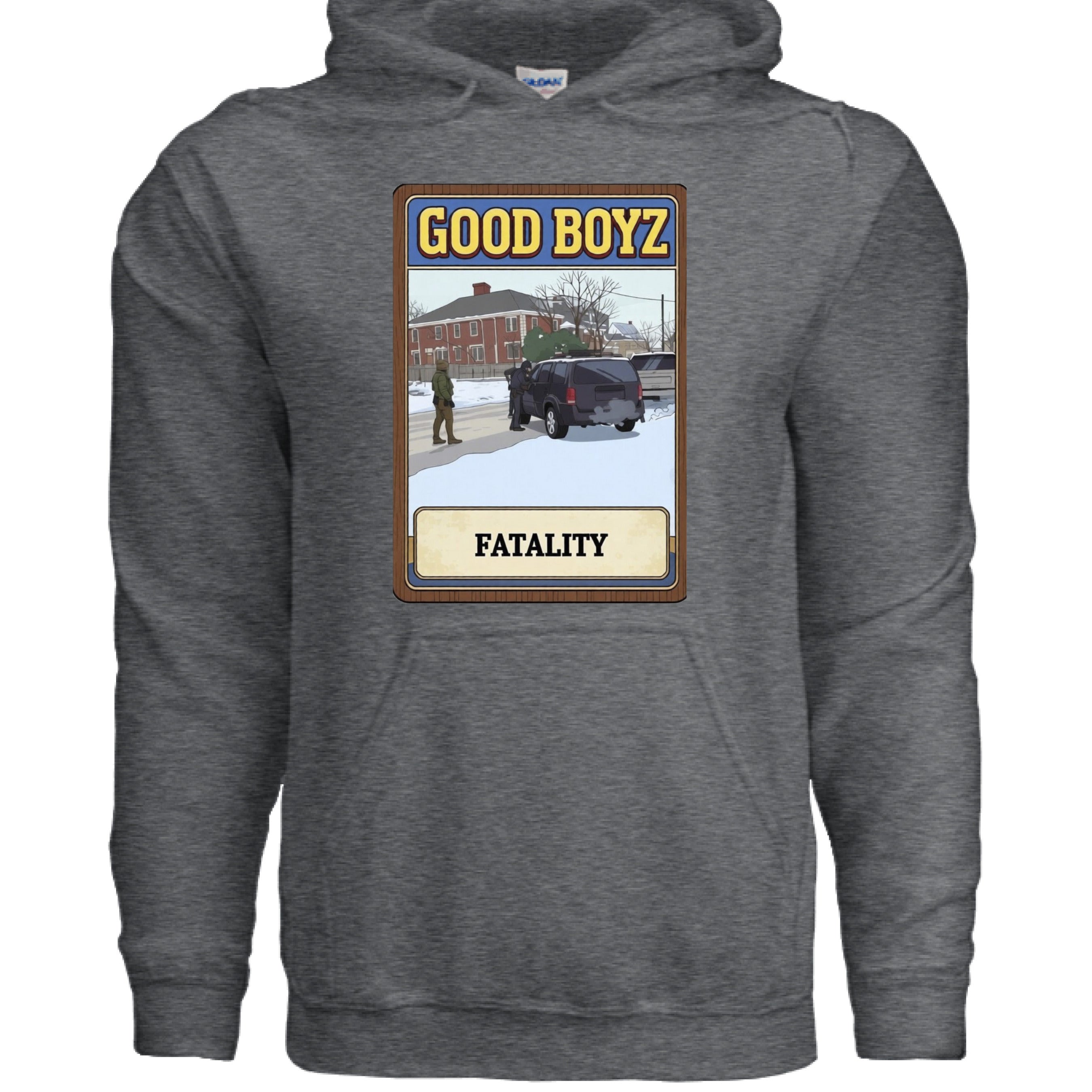 DARK HEATHER - FRONT